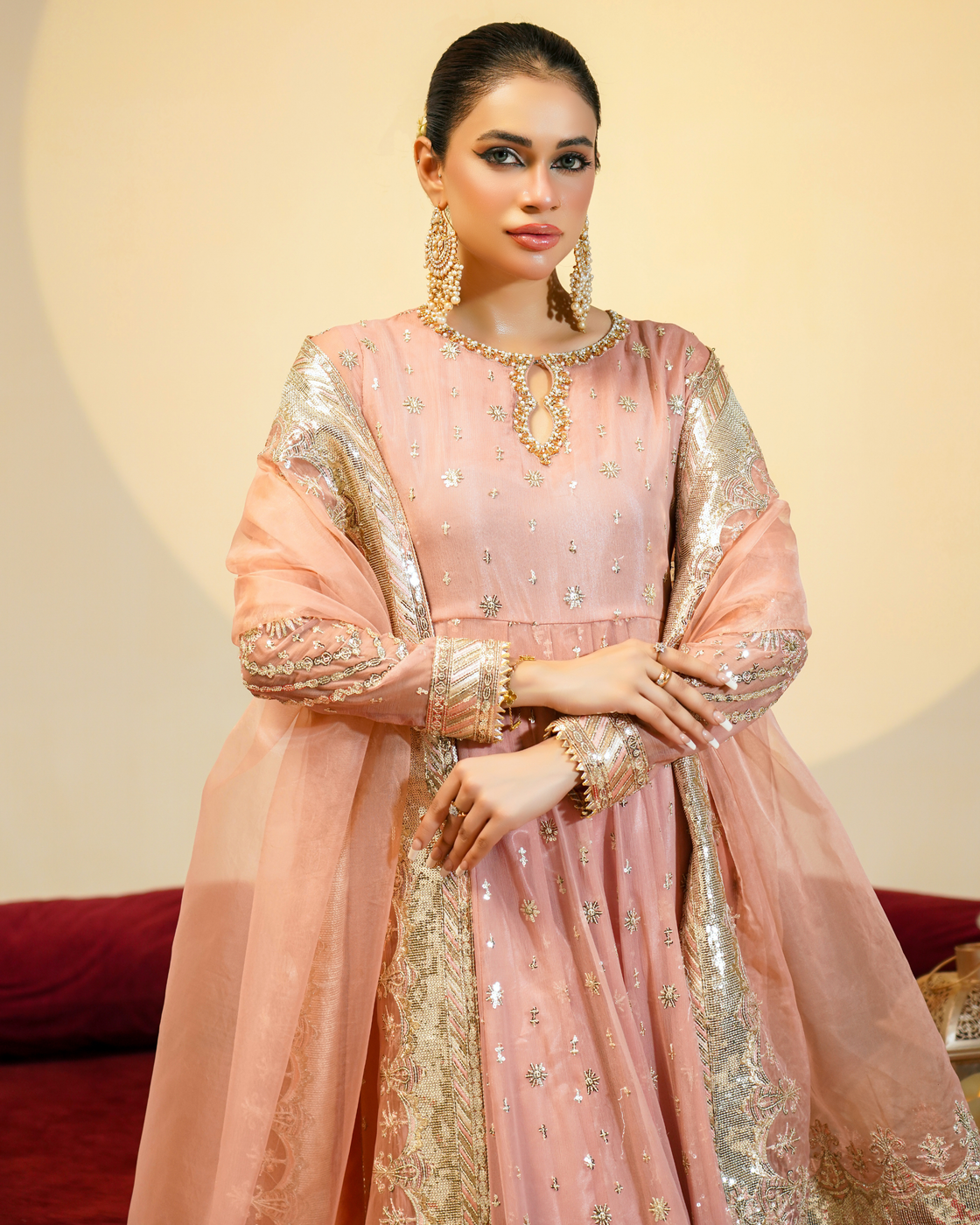 Charm in Peach Royale - Eemans Collection
