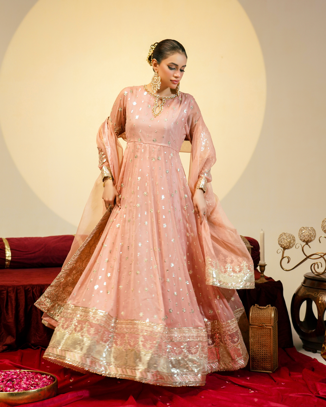 Charm in Peach Royale - Eemans Collection