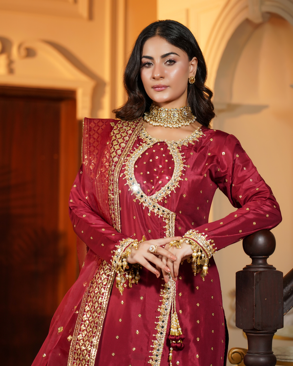 Regal Charm in Red & Gold - Eemans Collection
